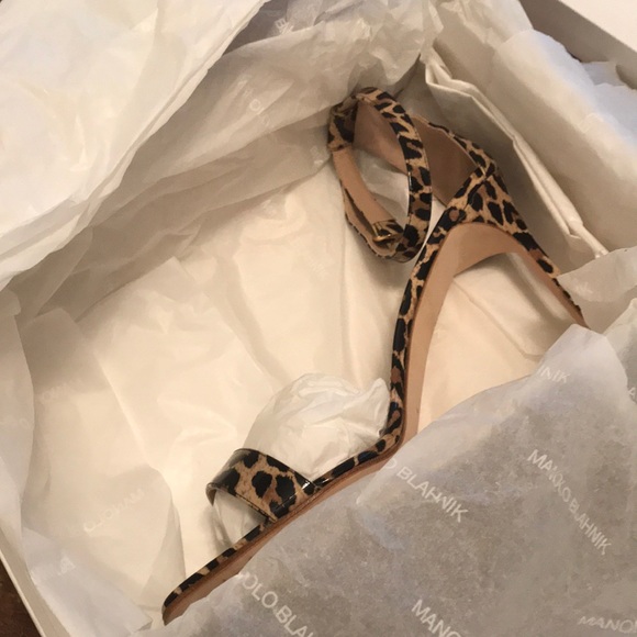 Manolo Blahnik Chaos Ankle Strap Sandal NIB sz 40 - Picture 3 of 4